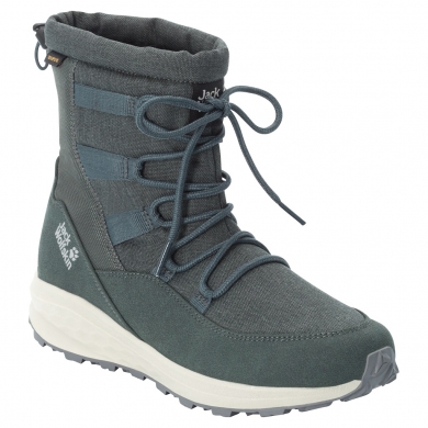 Jack Wolfskin Winter Shoes Nevada Mid Texapore (Fleece Lining, Lightweight) Green Women